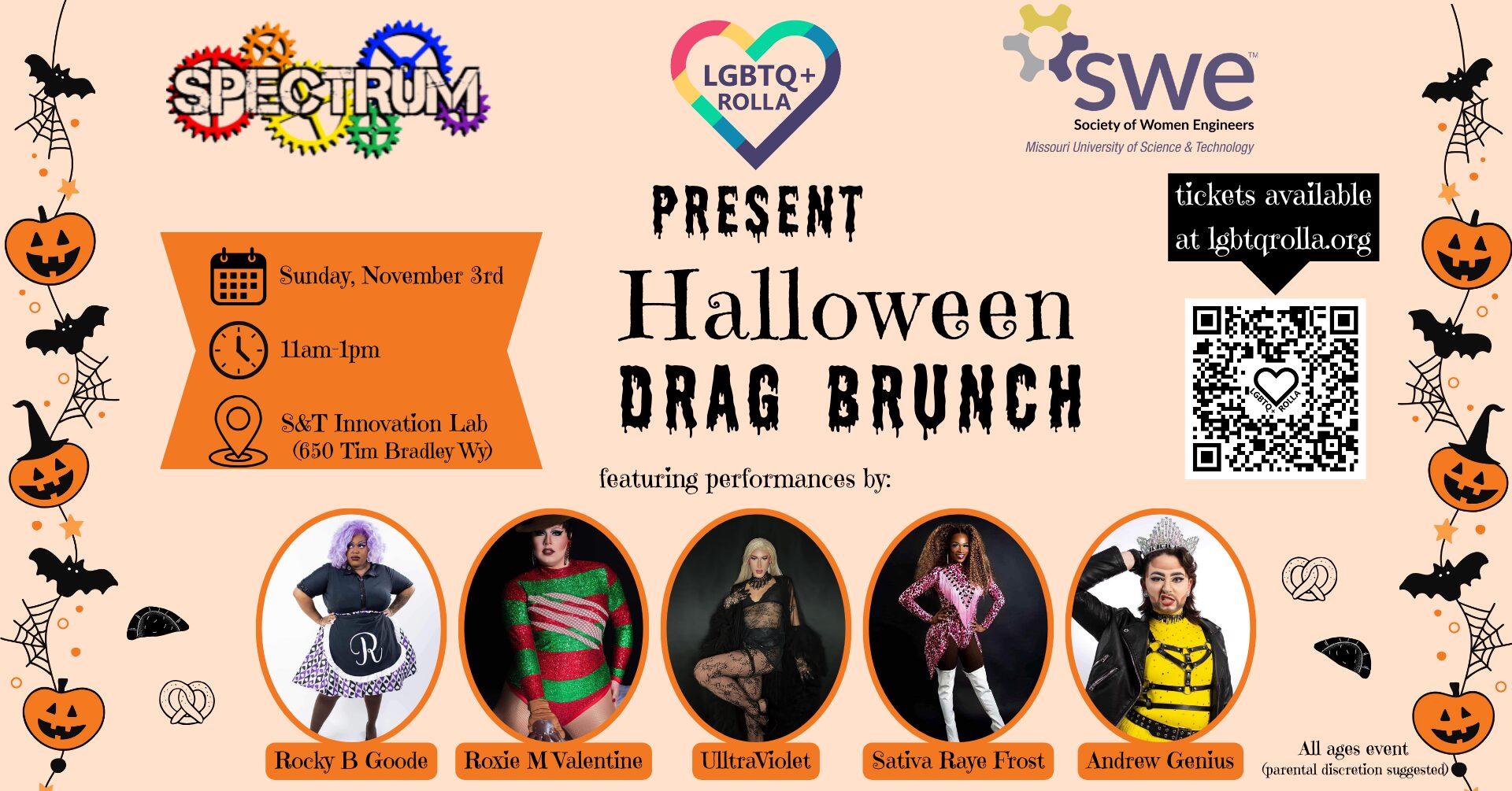 Halloween Drag Brunch Visit Rolla